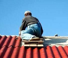 шифер волновой крашеный - тип 4