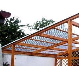 шифер волновой прозрачный - вариант 4