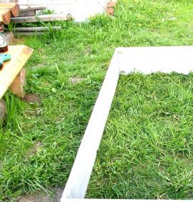 шиферные грядки - вариант 3