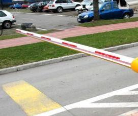 шлагбаум гаражный - модель 4