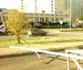 шлагбаум металлический - тип 2