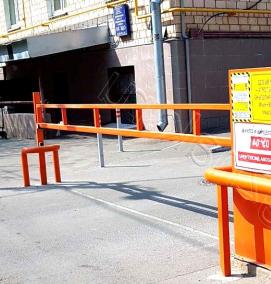 шлагбаум откатной антивандальный - вариант 3