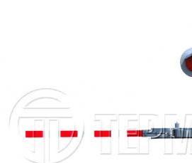 шлагбаум переездный - модель 3