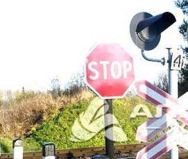 шлагбаум переездный - модель 2