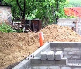 шлакоблок армопояс - модель 3