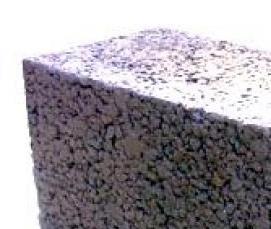 шлакоблок цельный - тип 4