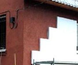 шлакоблок утепленный пенопластом - тип 2