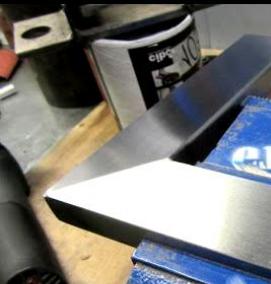 шлифовка нержавейки - тип 1