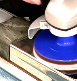 шлифовка нержавейки - тип 4