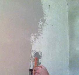 шпаклевка поверхности стен - вариант 3