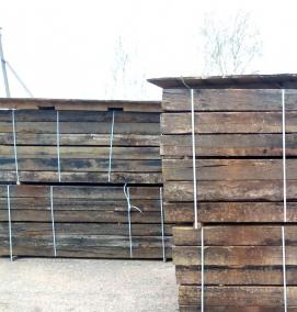 шпала деревянная б/у - вариант 4