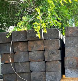 шпала деревянная пропитанная тип 1 - вариант 4