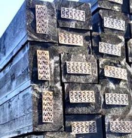 шпала железнодорожная деревянная - вариант 2