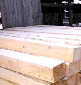 шпалы деревянные непропитанные - тип 2