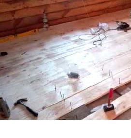 шпунтованная доска для пола - модель 2