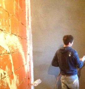 штукатурка фасадных стен - модель 3