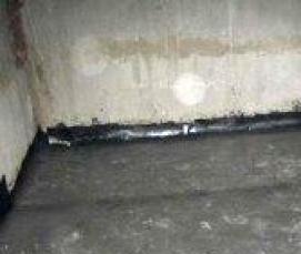 штукатурная гидроизоляция пола - тип 4