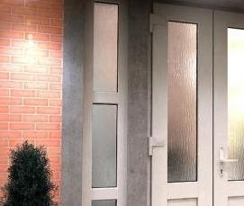 штульповая входная дверь пвх - тип 4