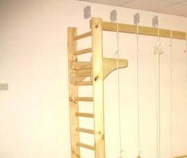 шведская лестница металлическая - тип 2