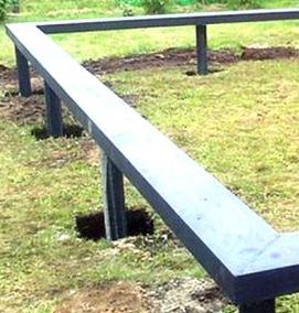 швеллер для винтовых свай - модель 1