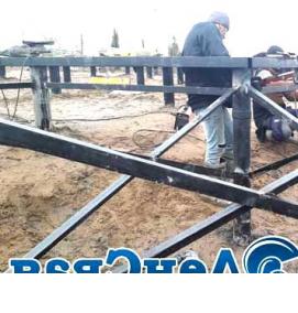 швеллер для винтовых свай - модель 3