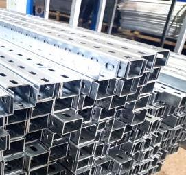 швеллер перфорированный - модель 2