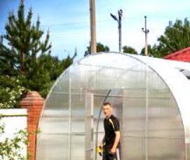 сибирская надежная теплица - тип 1