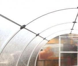 сибирская теплица из поликарбоната - модель 1