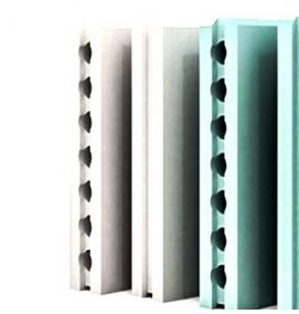 силикатные пазогребневые плиты - тип 4