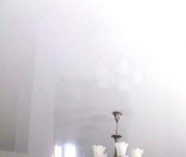 сине белый натяжной потолок - тип 3