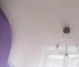 сине белый натяжной потолок - тип 2