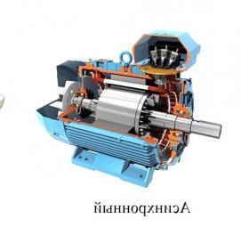 синхронный двигатель с короткозамкнутым ротором - вариант 2