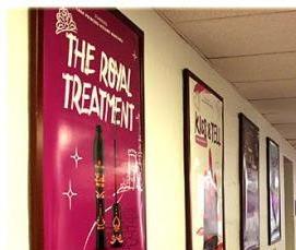 сиреневый ковролин - модель 2