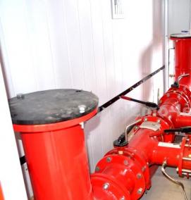 система автоматического пожаротушения для зданий - модель 1