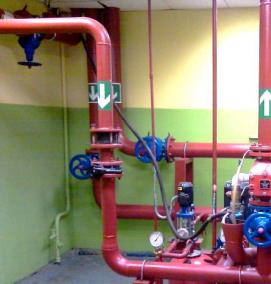 система пожаротушения для автомобилей - модель 2