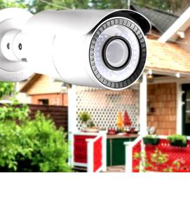 система видеонаблюдения для частного дома - тип 4