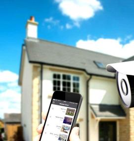 система видеонаблюдения для частного дома - тип 3