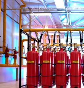 системы активного пожаротушения - модель 4