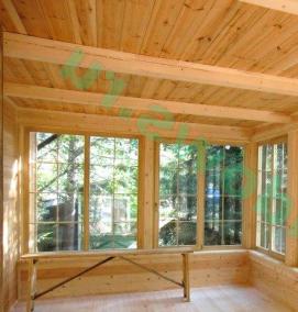 скандинавские окна деревянные - тип 1