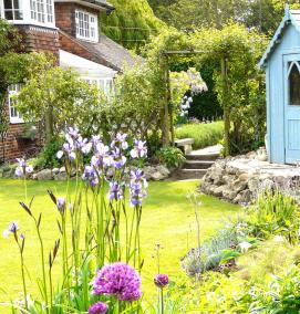 скандинавский ландшафтный дизайн - вариант 4