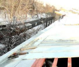 скатная фальцевая кровля - вариант 2