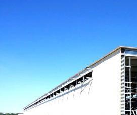 склад из металлоконструкций и сэндвич панелей - вариант 1