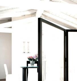 складные межкомнатные перегородки - модель 4