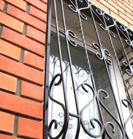 складные решетки на окна - вариант 3