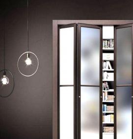 складывающиеся двери межкомнатные - модель 2