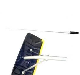 скребок для снега с крыш с тканью - тип 1