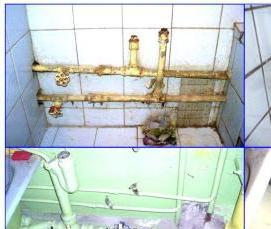 скрытая прокладка труб - вариант 2