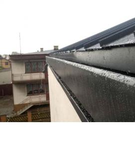 скрытая водосточная система - модель 1