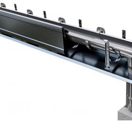 скрытая водосточная система - модель 3