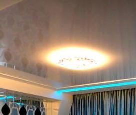 скрытые натяжные потолки - модель 2